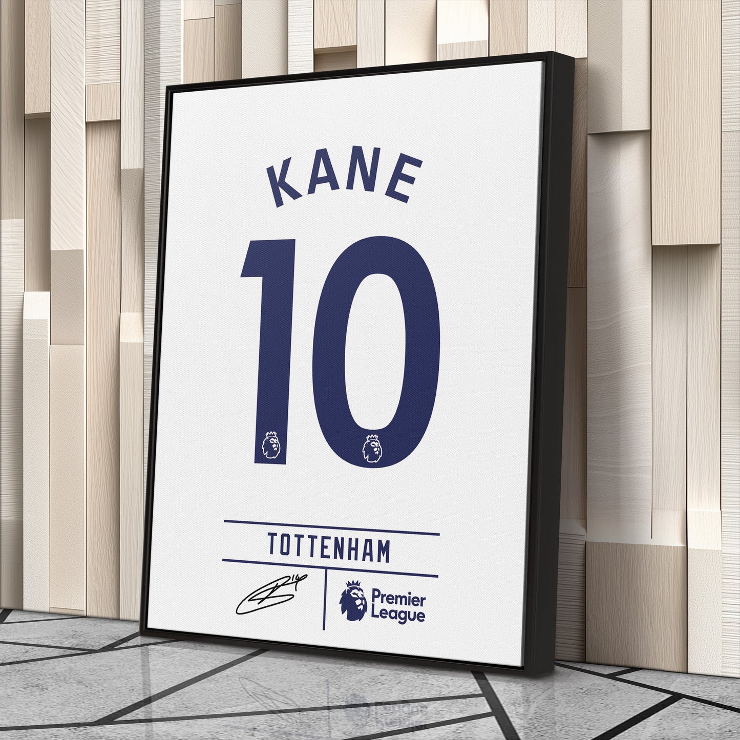 Harry Kane Tottenham Hotspur Jersey Canvas Print | Wall Art Decor