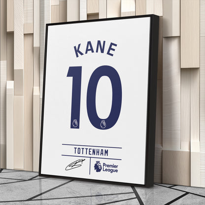 Harry Kane Tottenham Hotspur Jersey Canvas Print | Wall Art Decor