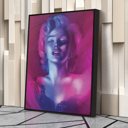 Marilyn Monroe Canvas Print | Timeless Hollywood Glamour Wall Art