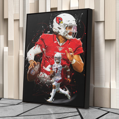 Kyler Murray Cardinals Canvas Print | Arizona Football Wall Art