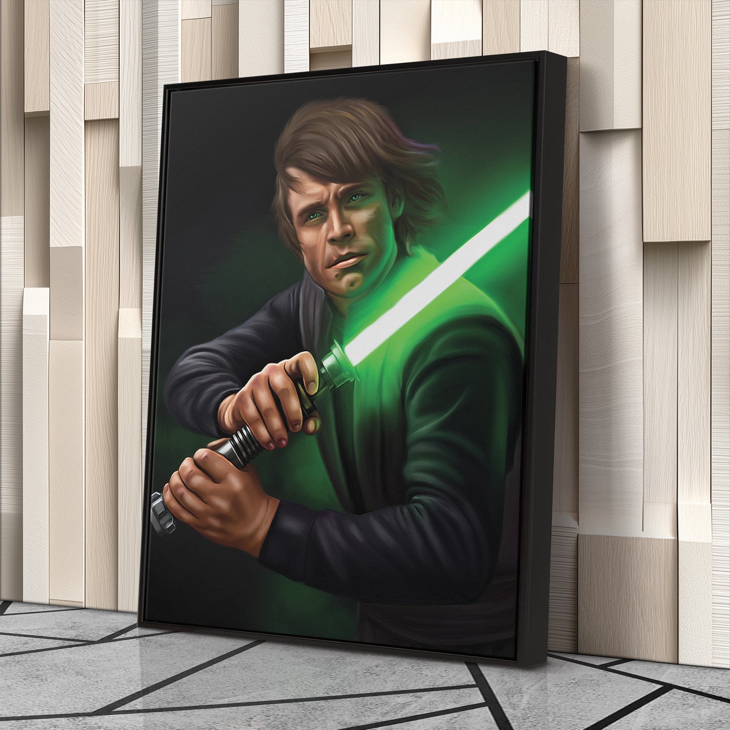 Luke Skywalker Canvas Print | Star Wars Jedi Knight Wall Art