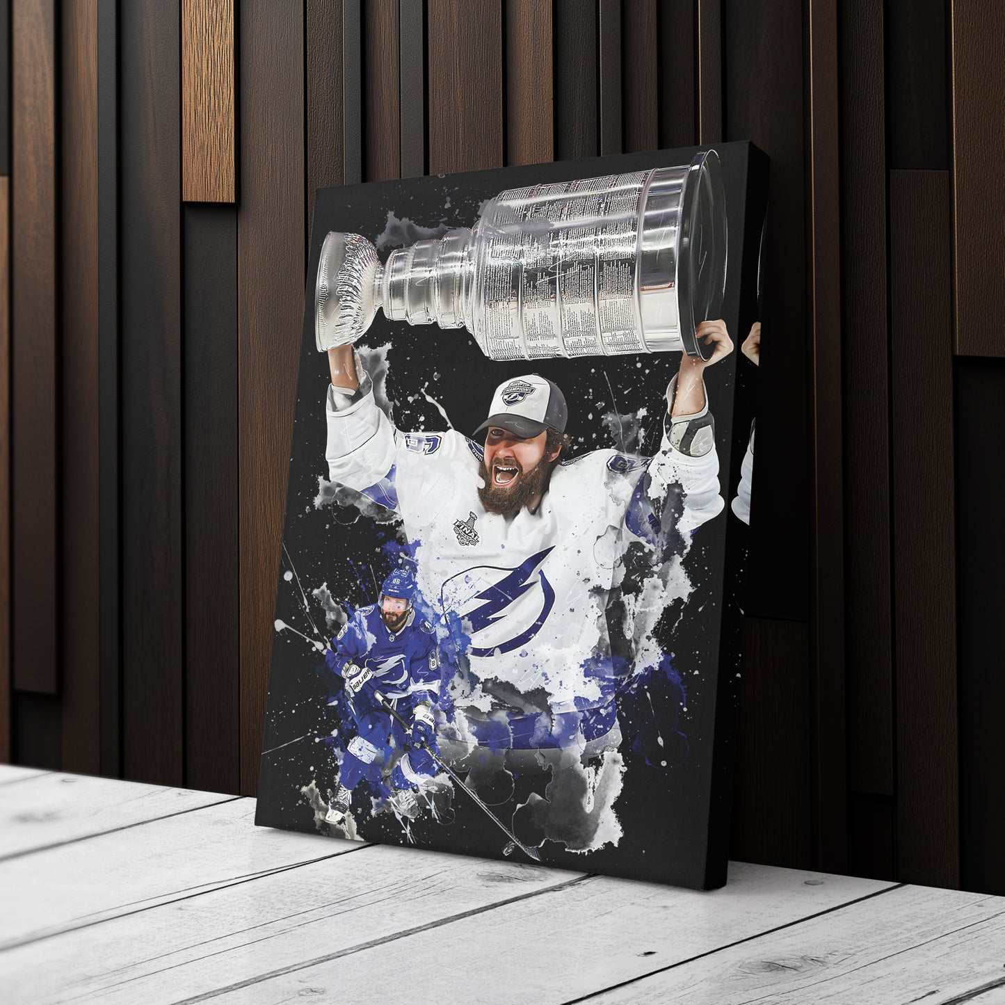 Nikita Kucherov Tampa Bay Lightning Canvas Print | NHL Hockey Wall Art