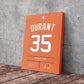 Kevin Durant Suns Jersey Art