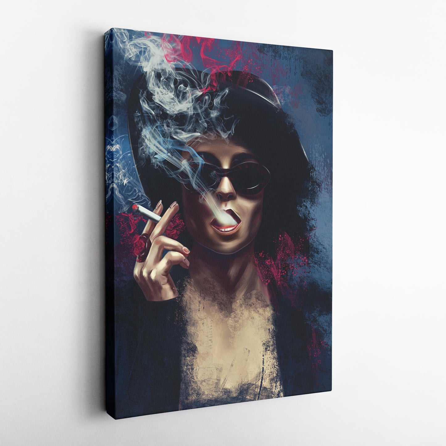 Fight Club Marla Singer Canvas Print | Cult Movie Wall Art