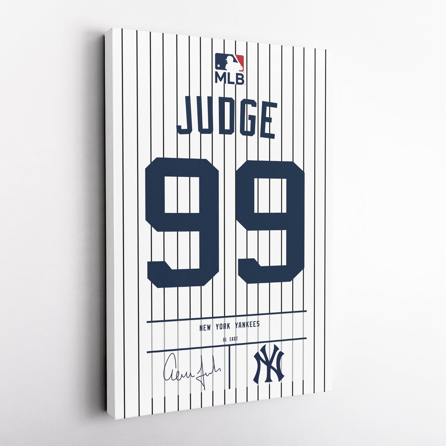 Aaron Judge Yankees Jersey Canvas Print | Wall Art Decor