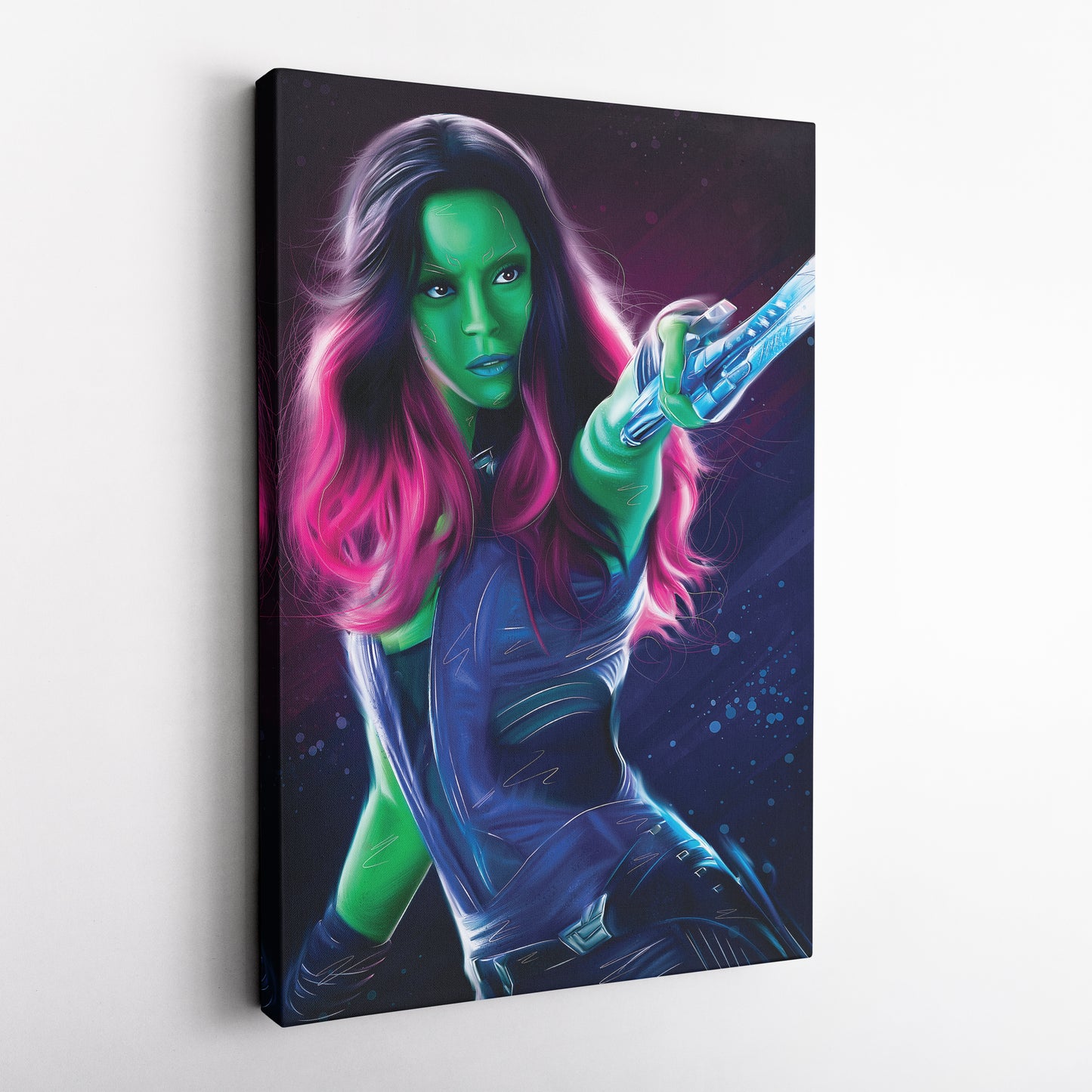 Gamora Canvas Print | Marvel Guardians of the Galaxy Wall Art