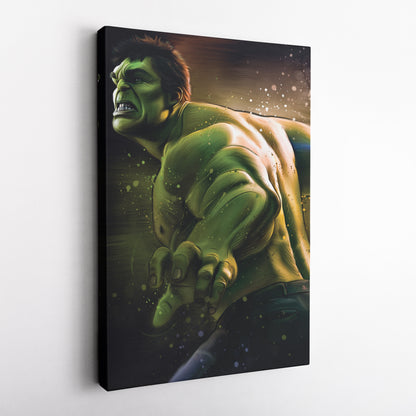 Hulk Canvas Print | Marvel Superhero Wall Art