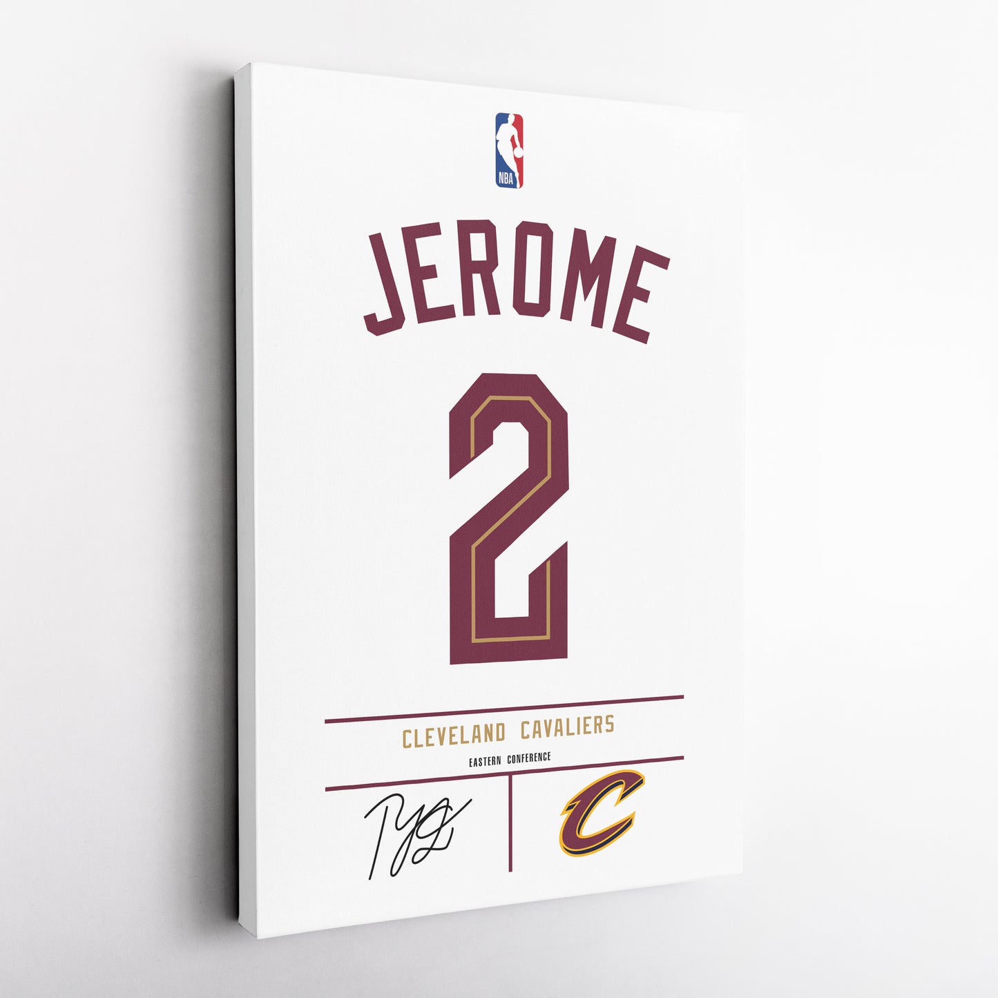 Ty Jerome Cavaliers Jersey Canvas Print | Wall Art Decor