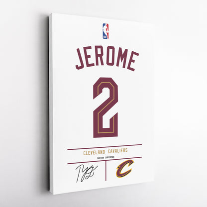 Ty Jerome Cavaliers Jersey Canvas Print | Wall Art Decor