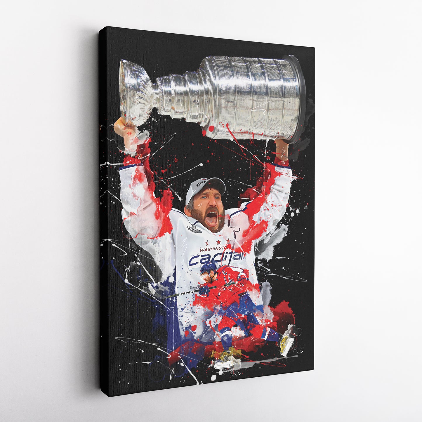 Alexander Ovechkin Washington Capitals Canvas Print | NHL Hockey Wall Art