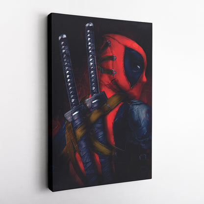 Deadpool Canvas Print | Marvel Anti-Hero Wall Art