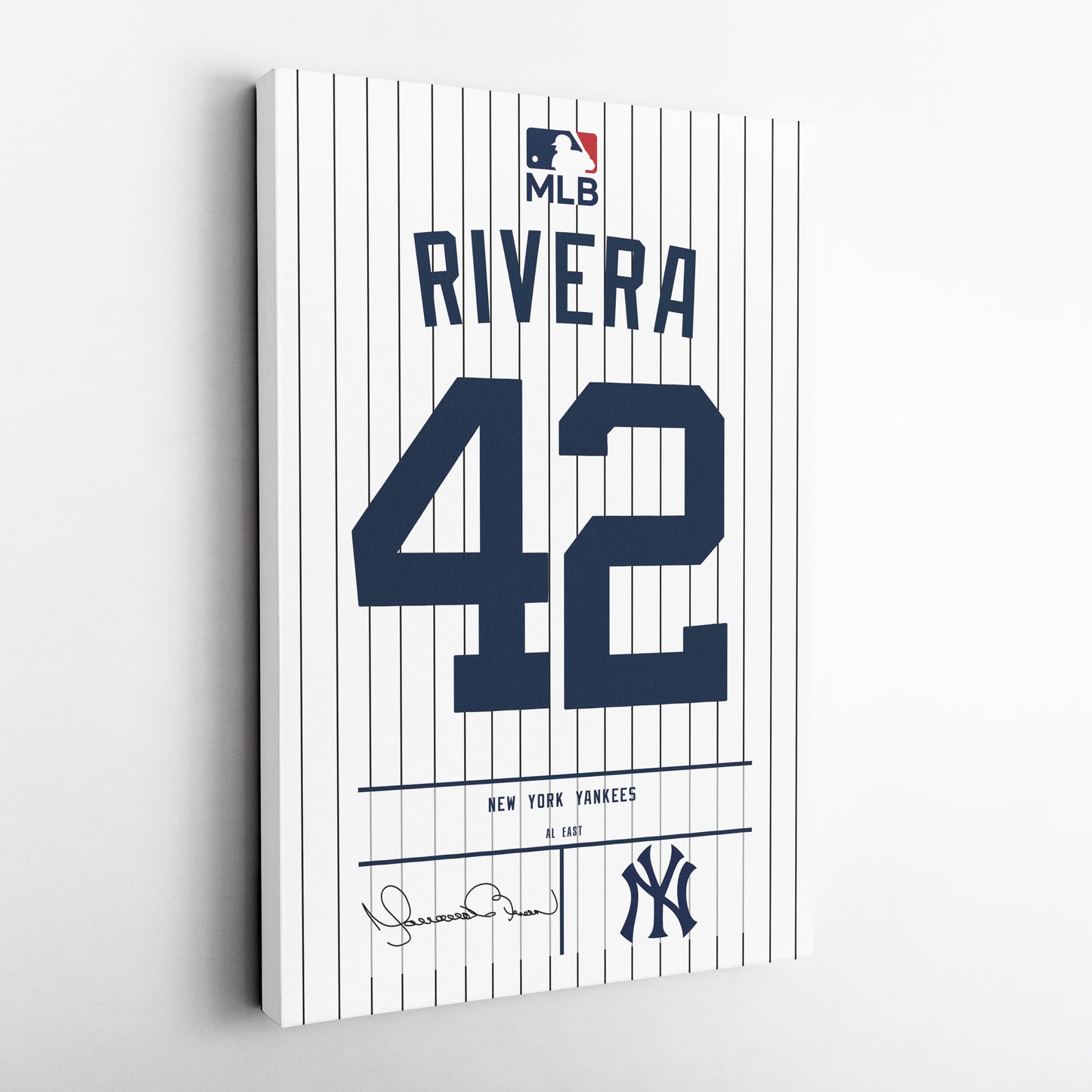 Mariano Rivera Yankees Jersey Canvas Print | Wall Art Decor