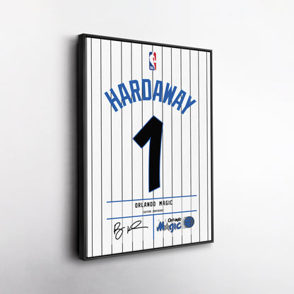 Penny Hardaway Orlando Magic Jersey Canvas Print | Wall Art Decor