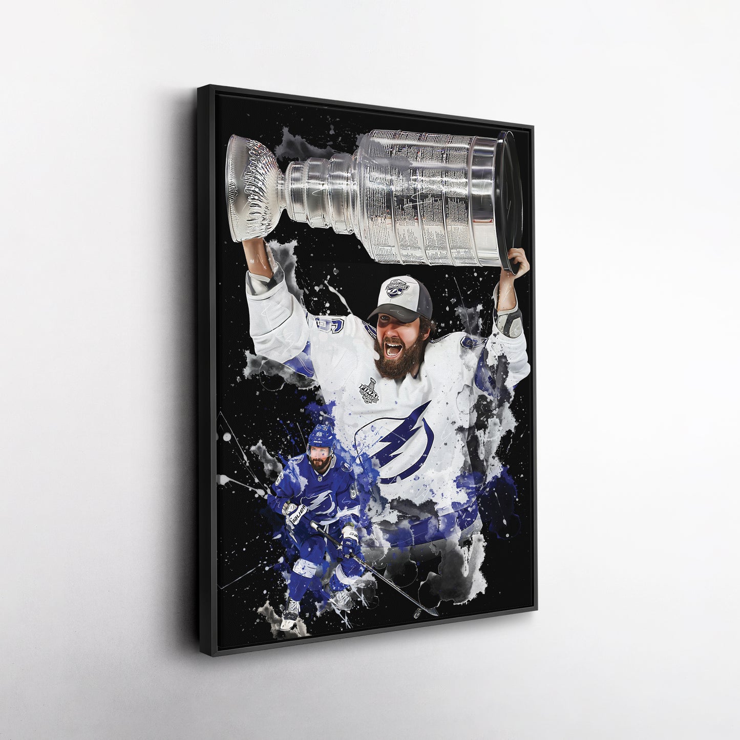 Nikita Kucherov Tampa Bay Lightning Canvas Print | NHL Hockey Wall Art