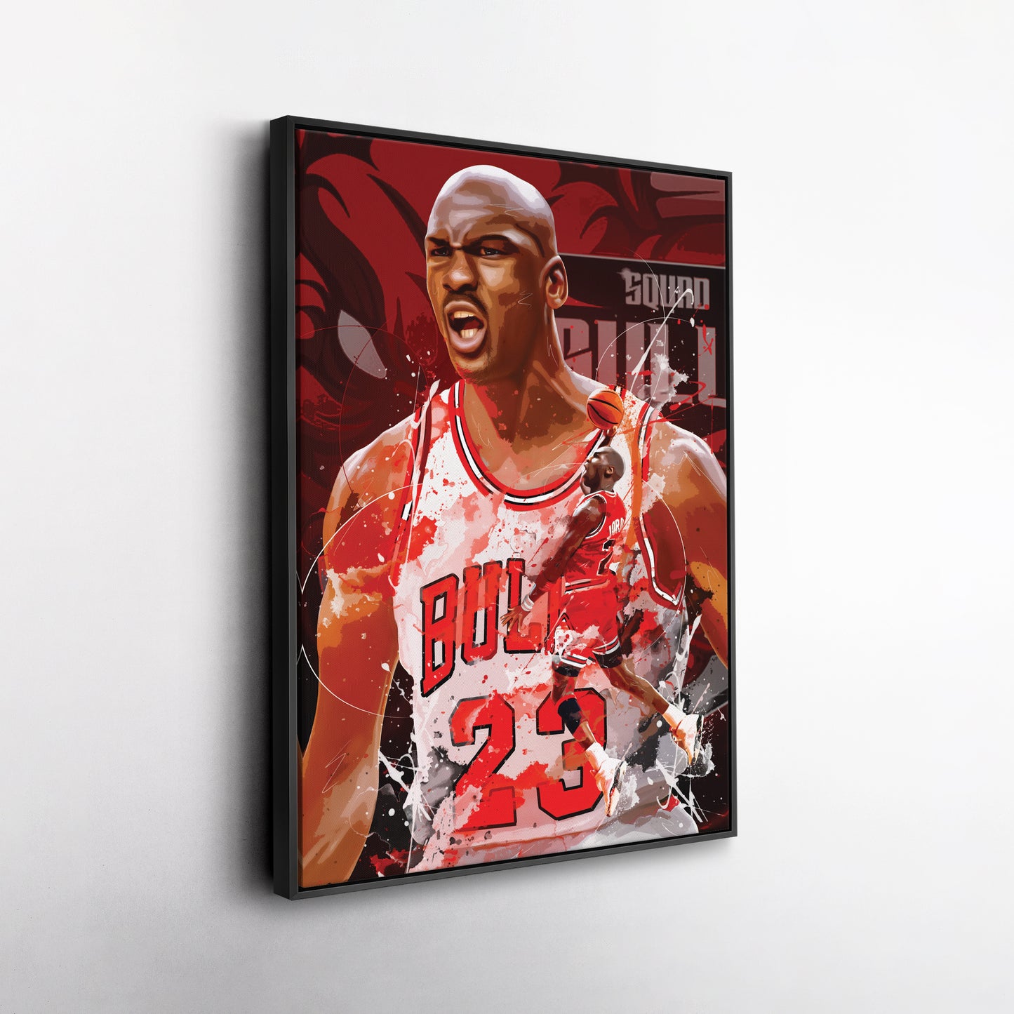 Michael Jordan Bulls Canvas Print | Chicago Basketball Wall Art
