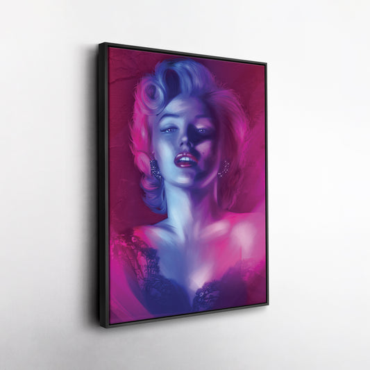 Marilyn Monroe Canvas Print | Timeless Hollywood Glamour Wall Art