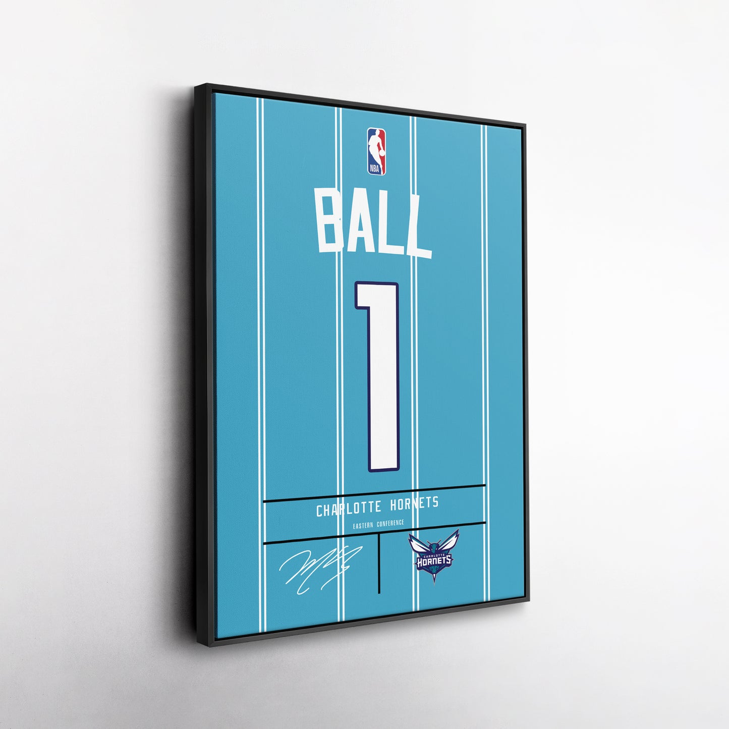 LaMelo Ball Hornets Jersey Canvas Print | Wall Art Decor