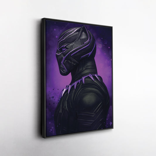 Black Panther Canvas Print | Marvel Superhero Wall Art