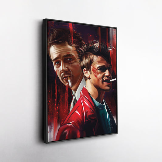 Fight Club Cult Movie Canvas Print | Iconic Film Wall Art