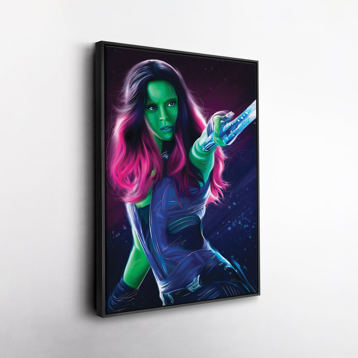 Gamora Canvas Print | Marvel Guardians of the Galaxy Wall Art