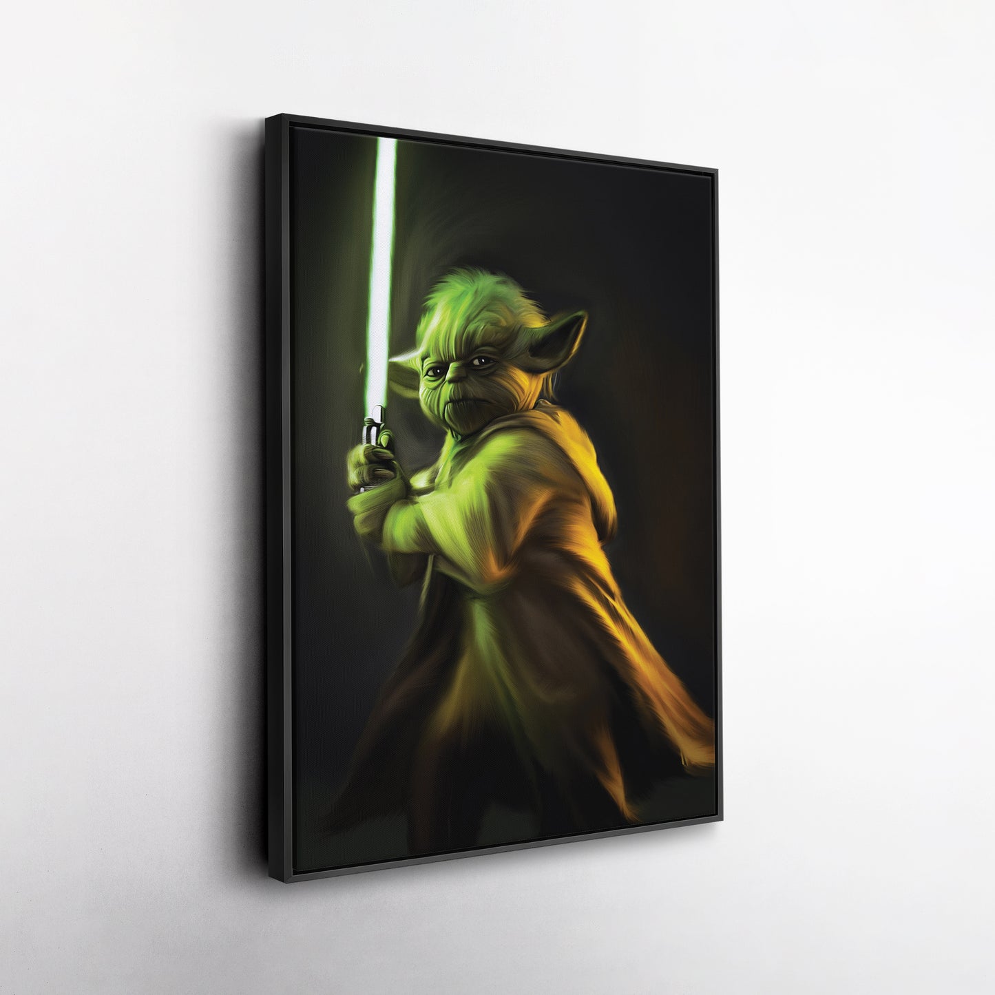 Master Yoda Canvas Print | Star Wars Jedi Master Wall Art