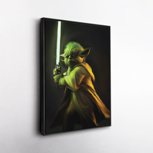 Master Yoda Canvas Print | Star Wars Jedi Master Wall Art