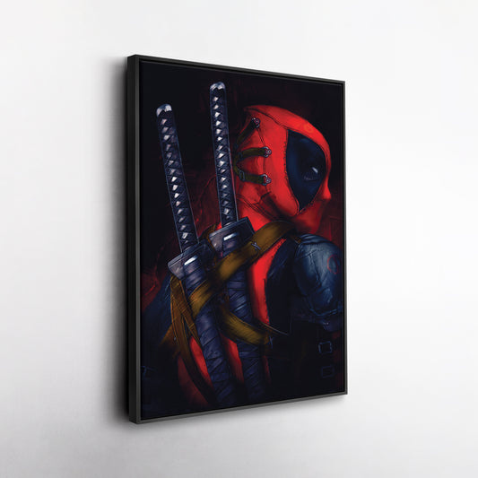 Deadpool Canvas Print | Marvel Anti-Hero Wall Art