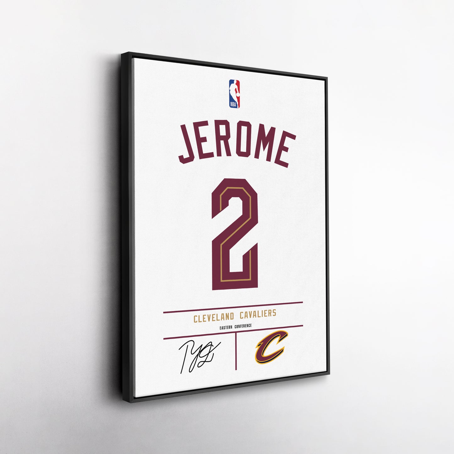 Ty Jerome Cavaliers Jersey Canvas Print | Wall Art Decor