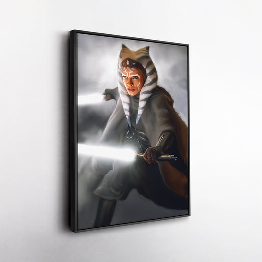 Ahsoka Tano Canvas Print | Star Wars Wall Art Decor