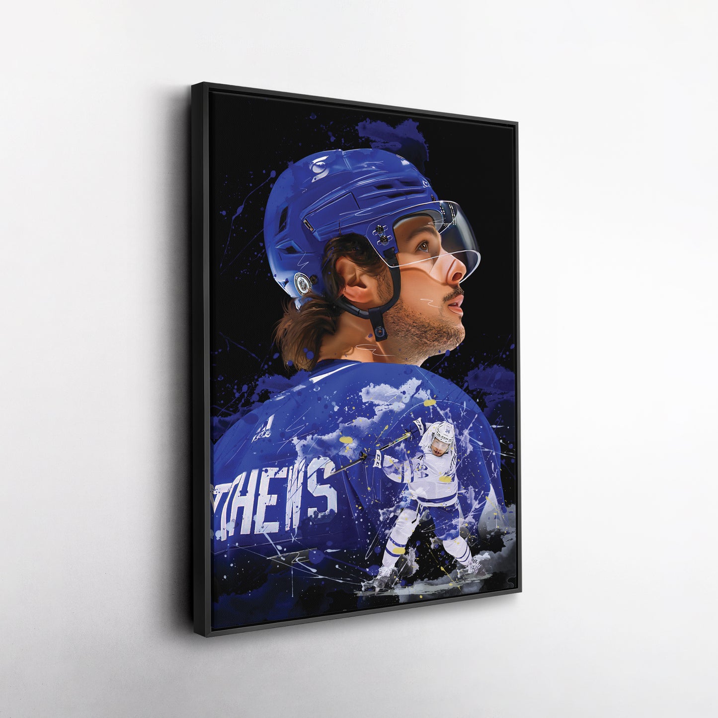 Auston Matthews Toronto Maple Leafs Canvas Print | NHL Hockey Wall Art