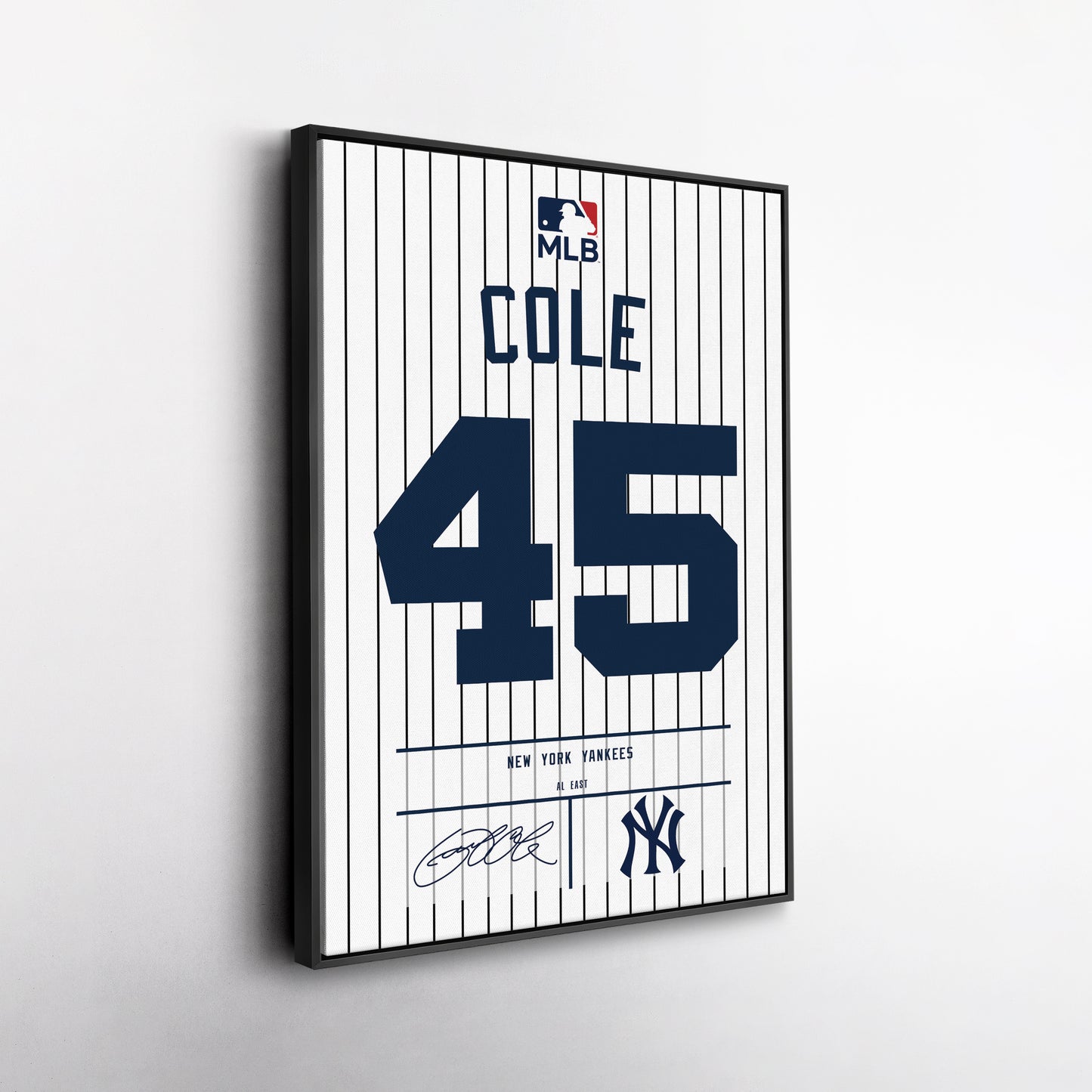 Gerrit Cole Yankees Jersey Canvas Print | Wall Art Decor