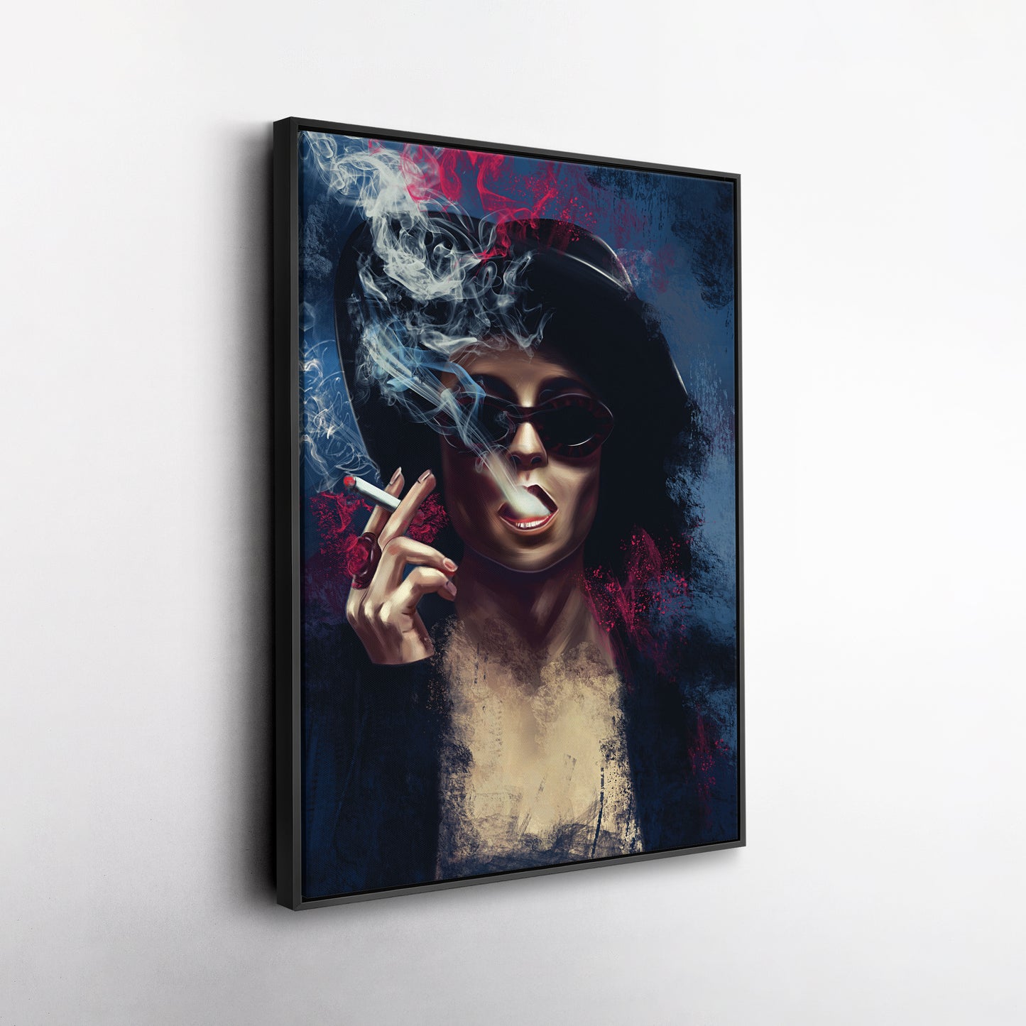 Fight Club Marla Singer Canvas Print | Cult Movie Wall Art