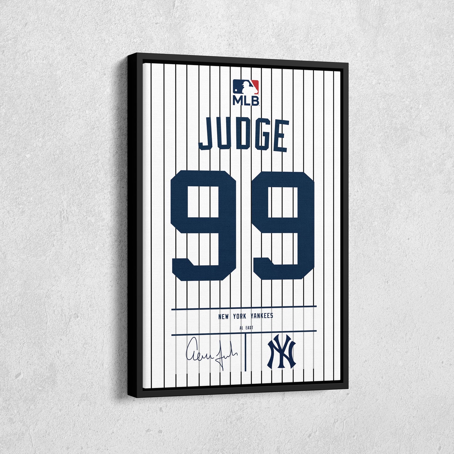 Aaron Judge Yankees Jersey Canvas Print | Wall Art Decor