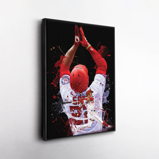 Juan Soto Nationals Canvas Print | Washington Baseball Wall Art