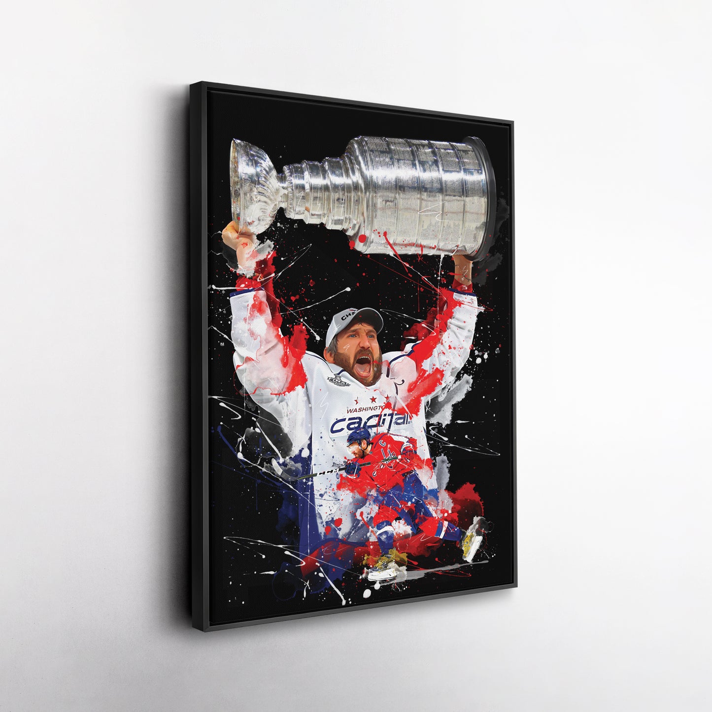Alexander Ovechkin Washington Capitals Canvas Print | NHL Hockey Wall Art