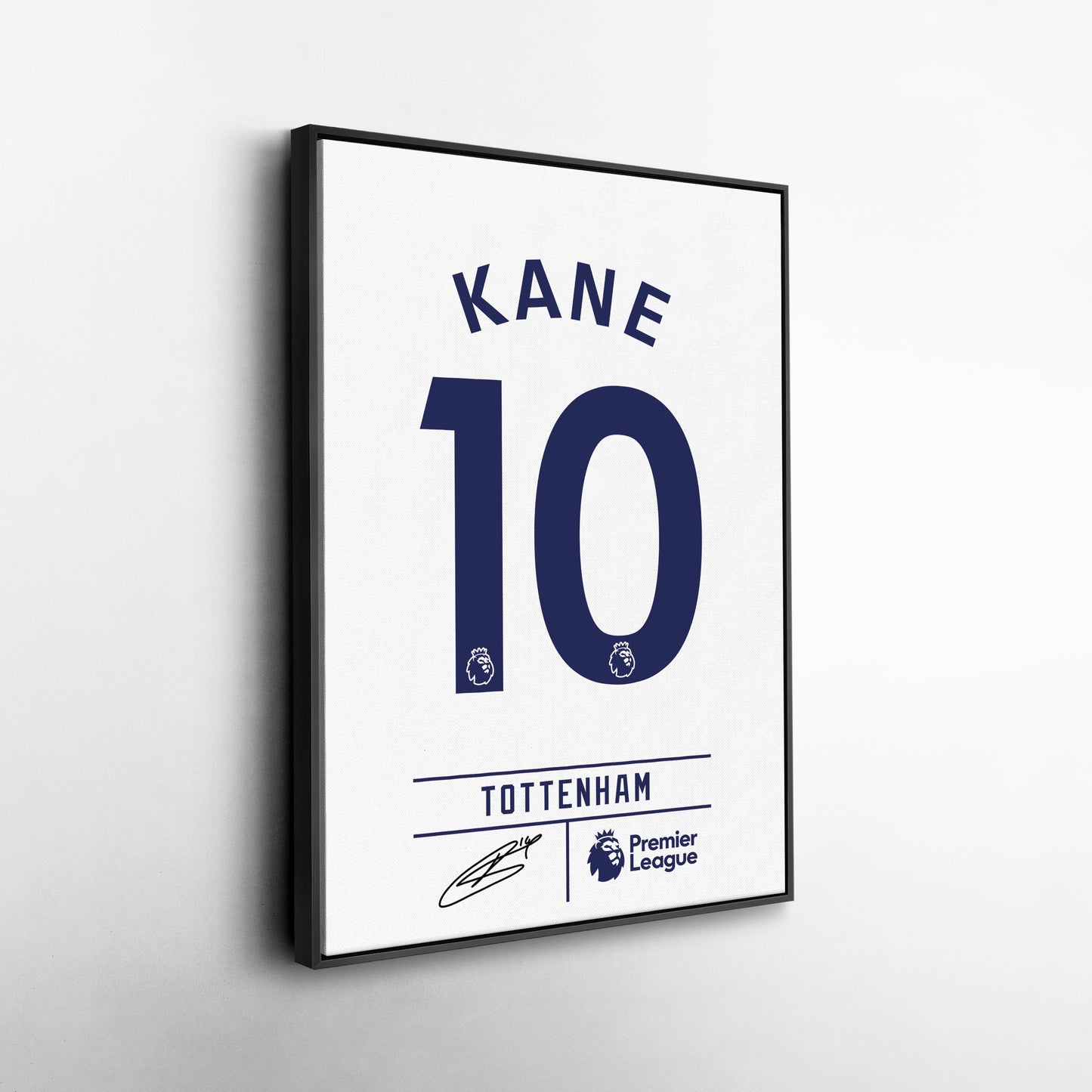 Harry Kane Tottenham Hotspur Jersey Canvas Print | Wall Art Decor