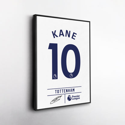 Harry Kane Tottenham Hotspur Jersey Canvas Print | Wall Art Decor