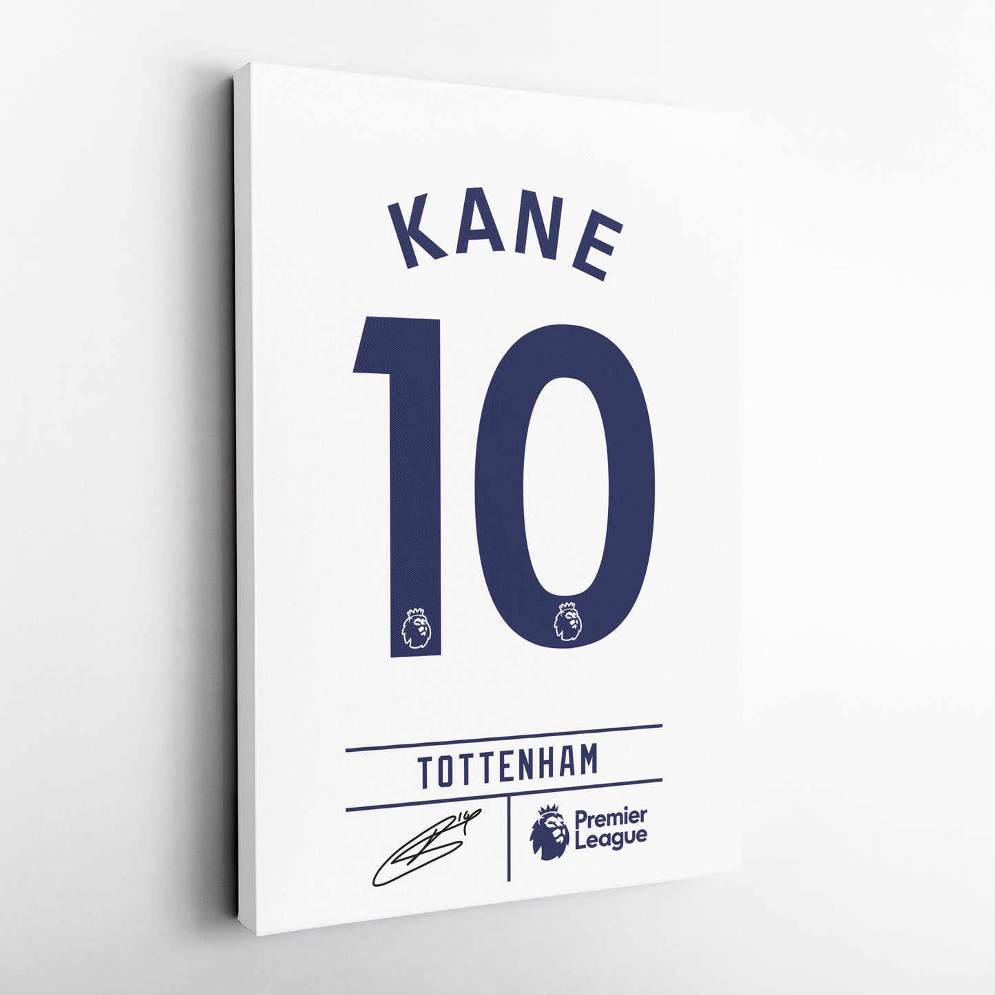 Harry Kane Tottenham Hotspur Jersey Canvas Print | Wall Art Decor