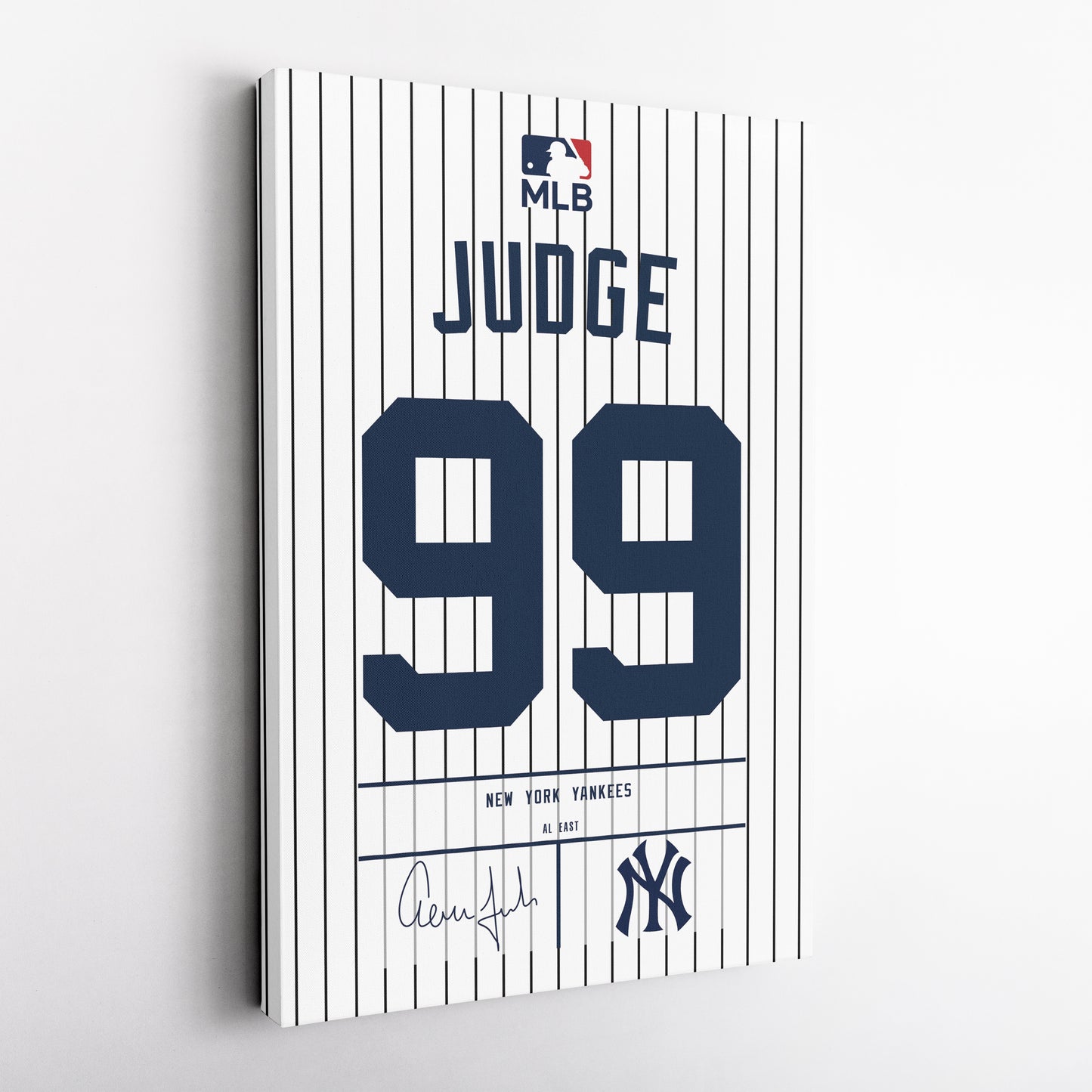 Aaron Judge Yankees Jersey Canvas Print | Wall Art Decor
