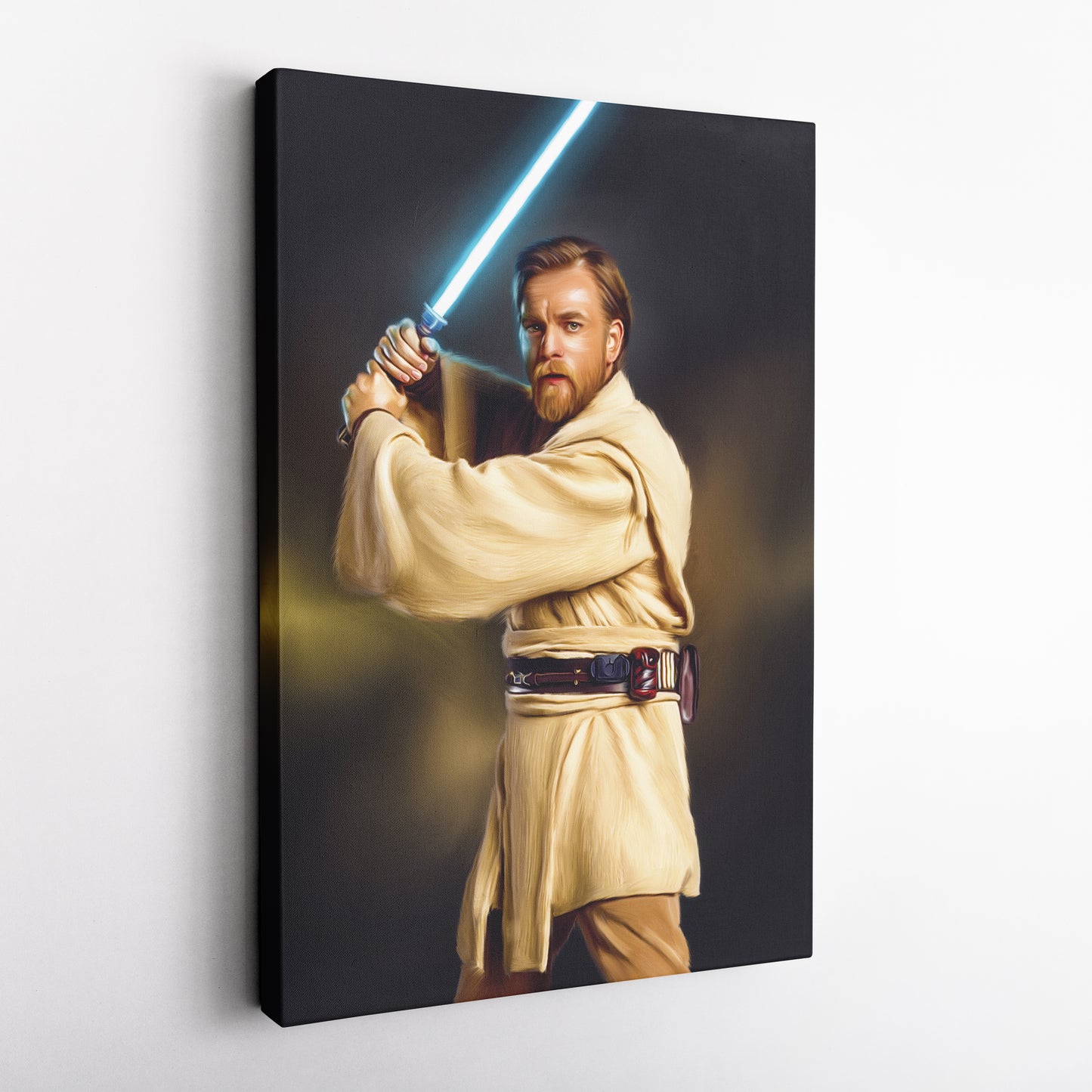 Obi-Wan Kenobi Canvas Print | Star Wars Jedi Master Wall Art