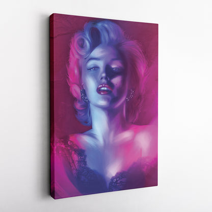 Marilyn Monroe Canvas Print | Timeless Hollywood Glamour Wall Art