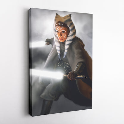 Ahsoka Tano Canvas Print | Star Wars Wall Art Decor