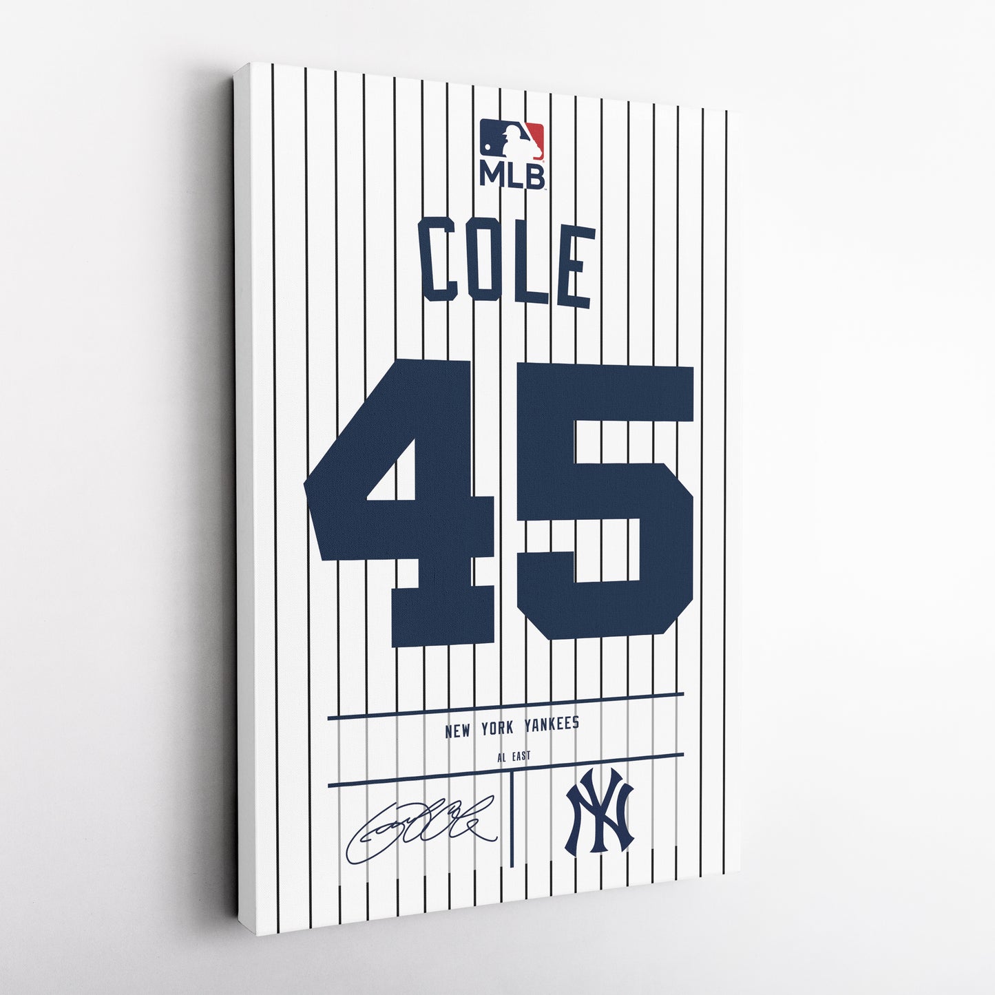 Gerrit Cole Yankees Jersey Canvas Print | Wall Art Decor