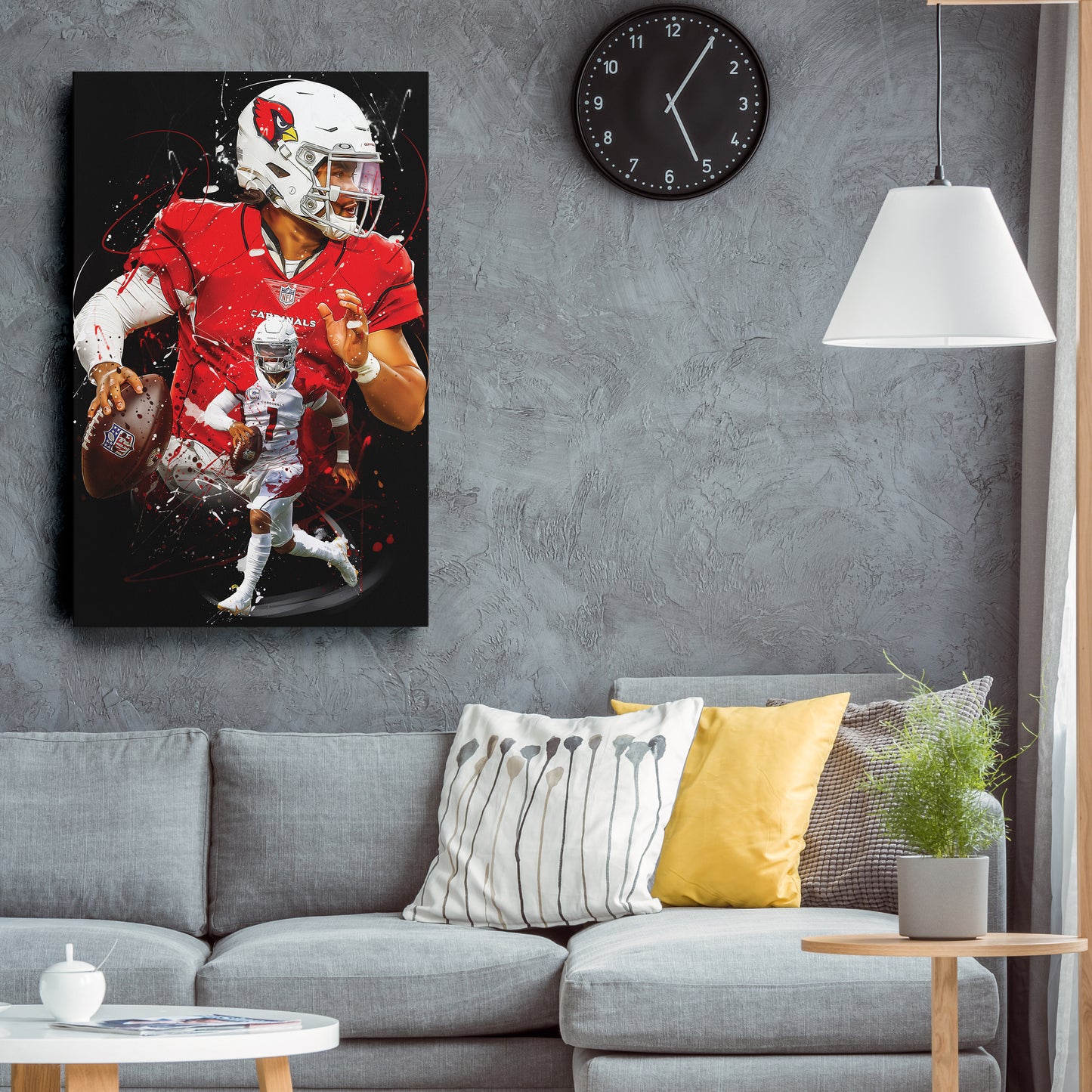 Kyler Murray Cardinals Canvas Print | Arizona Football Wall Art