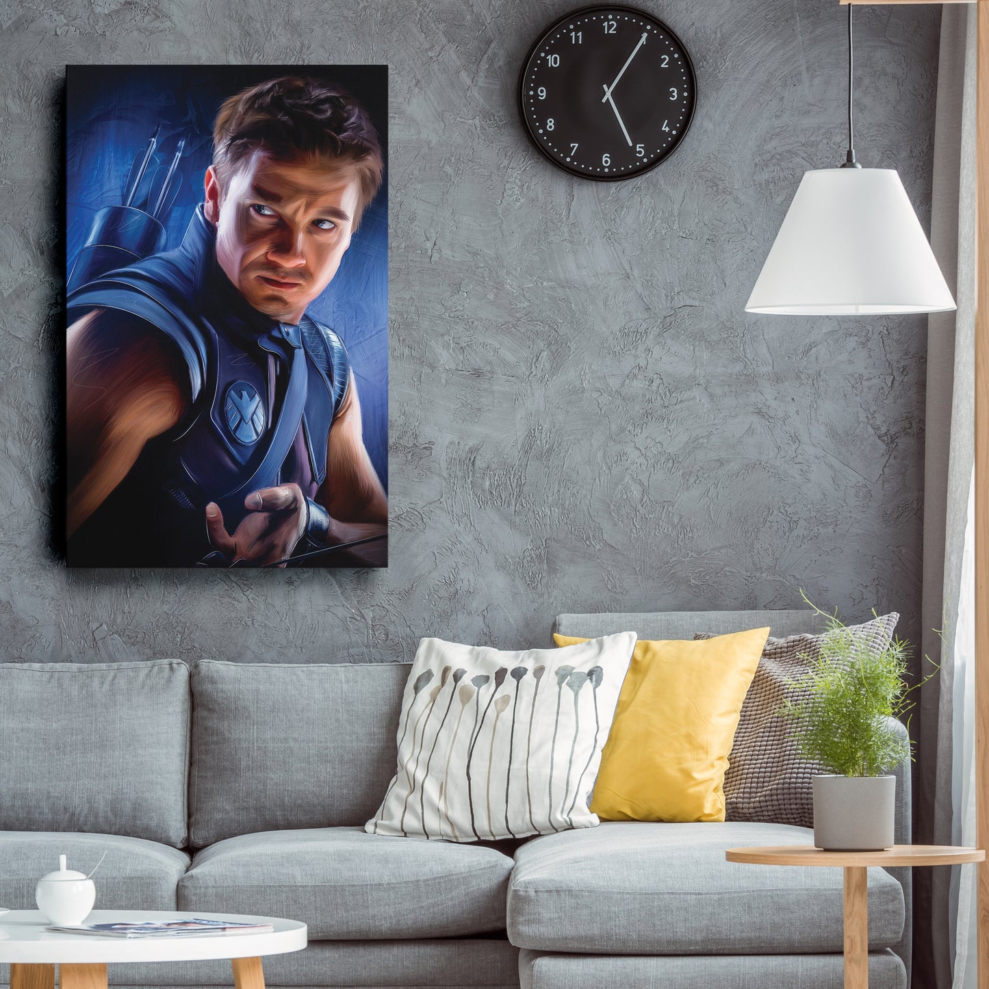 Hawkeye Canvas Print | Marvel Superhero Wall Art