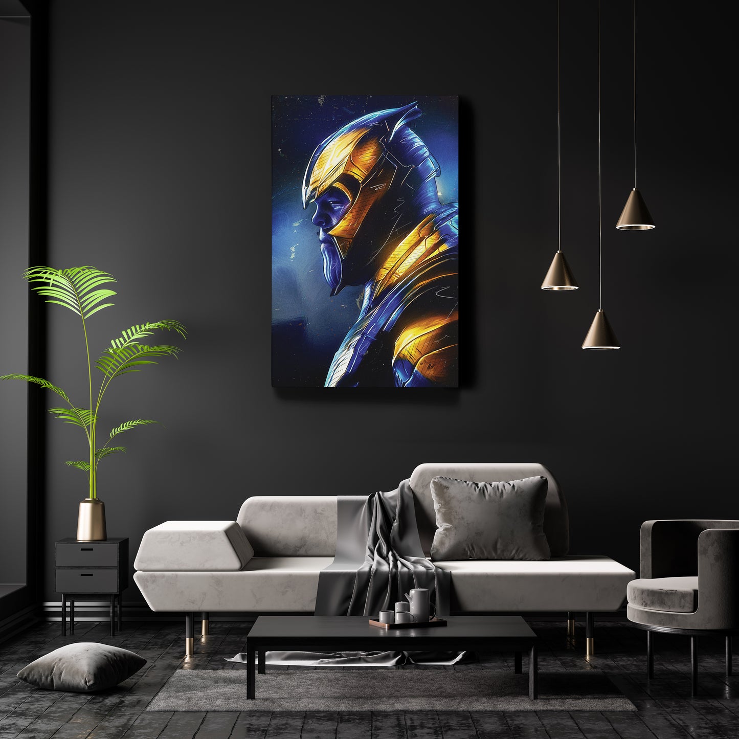 Thanos Canvas Print | Marvel Villain Wall Art