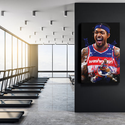 Bradley Beal Wizards Canvas Print | Washington Basketball Wall Art