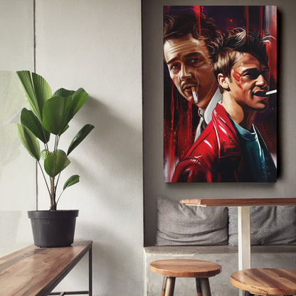 Fight Club Cult Movie Canvas Print | Iconic Film Wall Art
