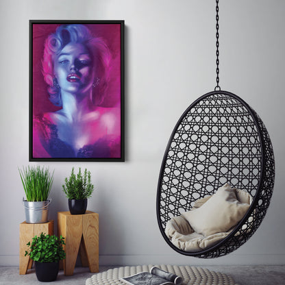 Marilyn Monroe Canvas Print | Timeless Hollywood Glamour Wall Art