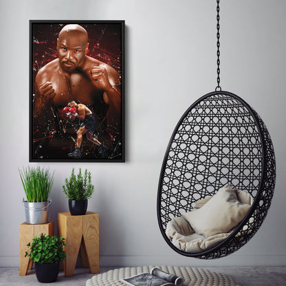 Mike Tyson Canvas Print | Boxing Legend Wall Art